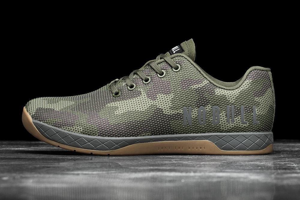 NOBULL Men's Training Shoes - Forest Camo - Ireland (2941DUPOA)